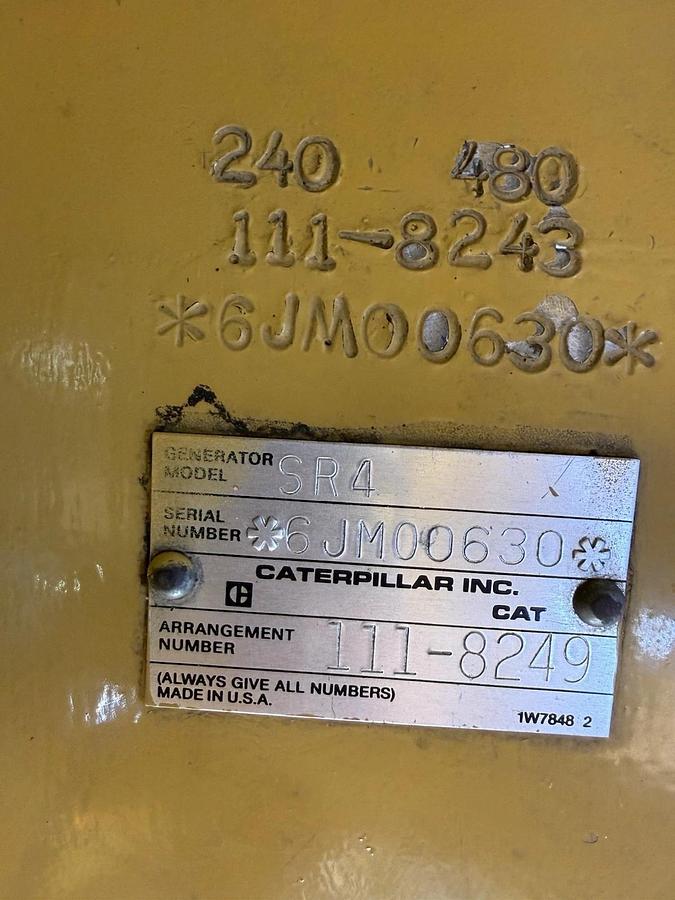 Used Caterpillar 400kW Generator Diesel 3406 Engine