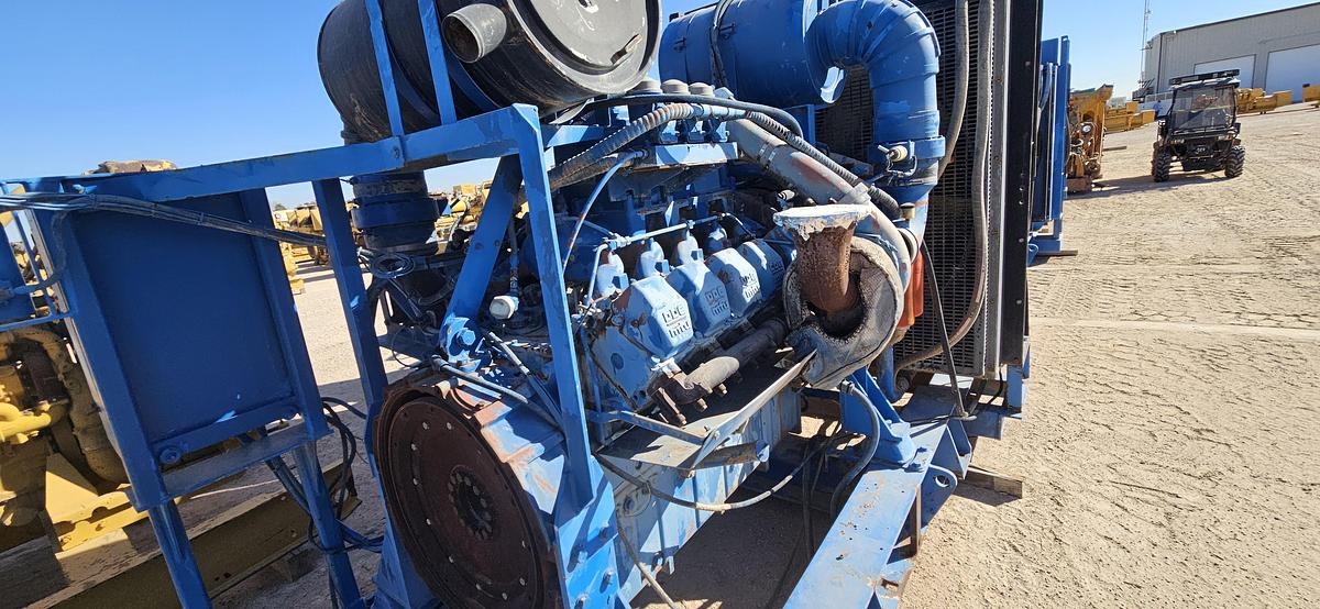 Used MTU 12V2000 Core Crank & Block