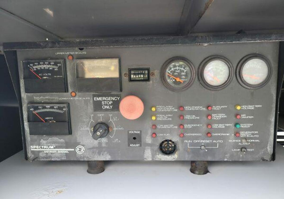 Used Detroit Diesel 100kW Natural Gas Generator GS100