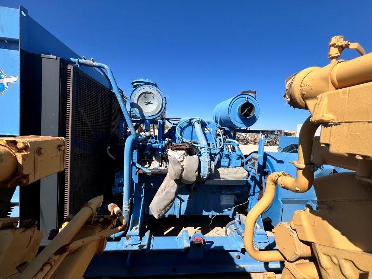 Used DETROIT MTU 16V2000 Diesel Core Engine with running generator