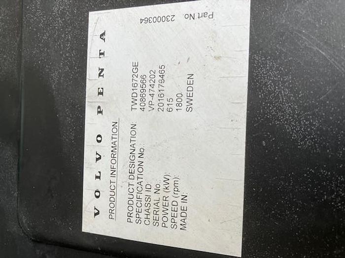 2024 New 1100kW Standby Twin Pack Volvo Tier4 Final Diesel Generator