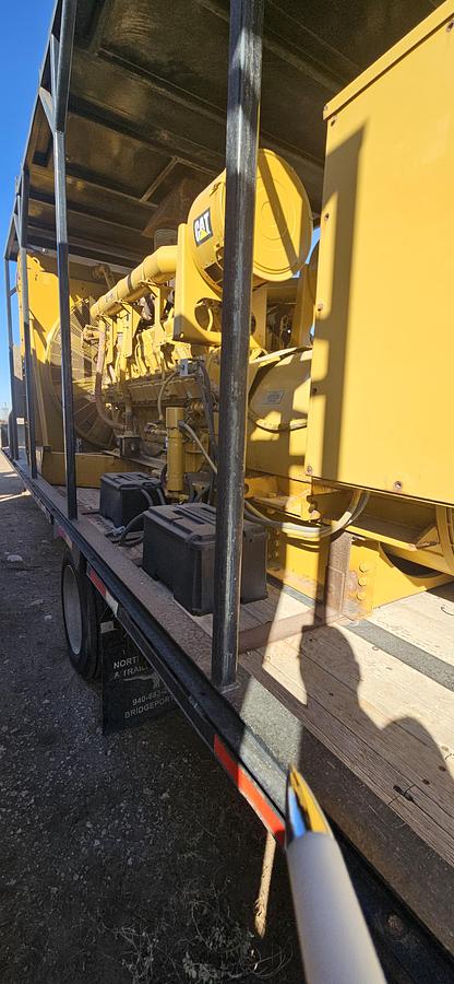 Used Caterpillar 1750kW 3516 Trailer Mounted Generator