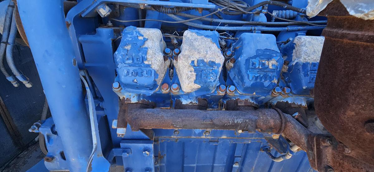 Used MTU 12V2000 Core Crank & Block