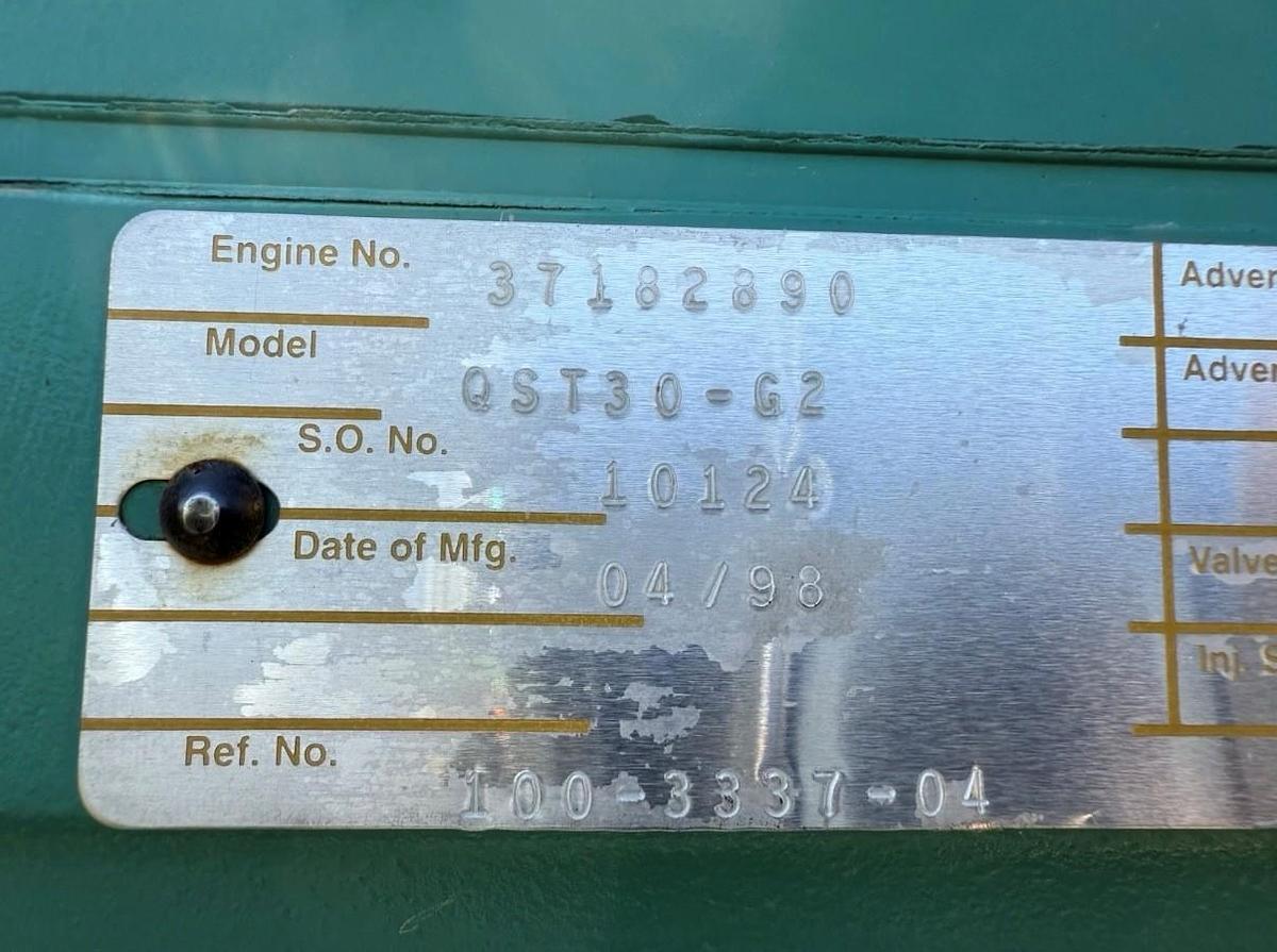 Used 1998 Cummins 750DFHA