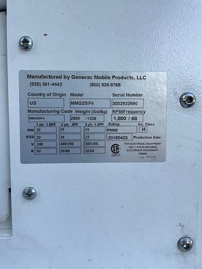 Used Lot of 11 Generators, Multiquip, Generac, Caterpillar, all Load Banked