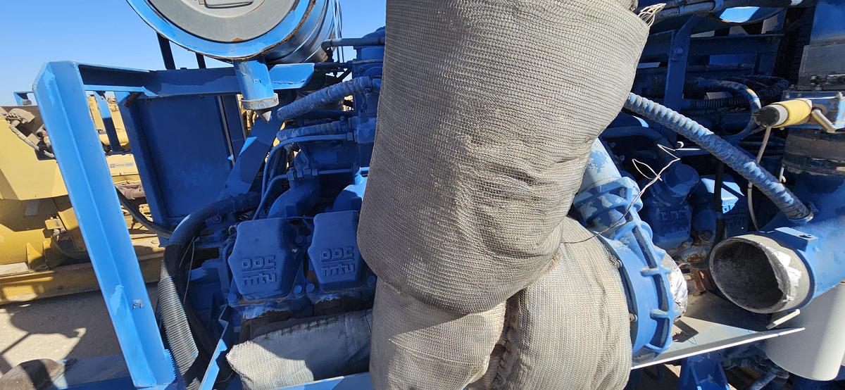 Used MTU 12V2000 Core Crank & Block