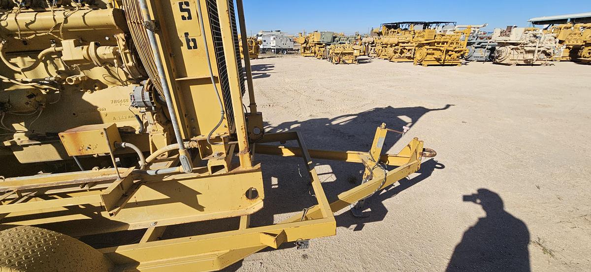 Used G3306 Caterpillar Generator on a trailer Engine 3306