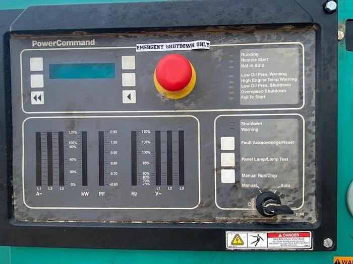 Used 2019 Cummins QSX15 500kW Generator