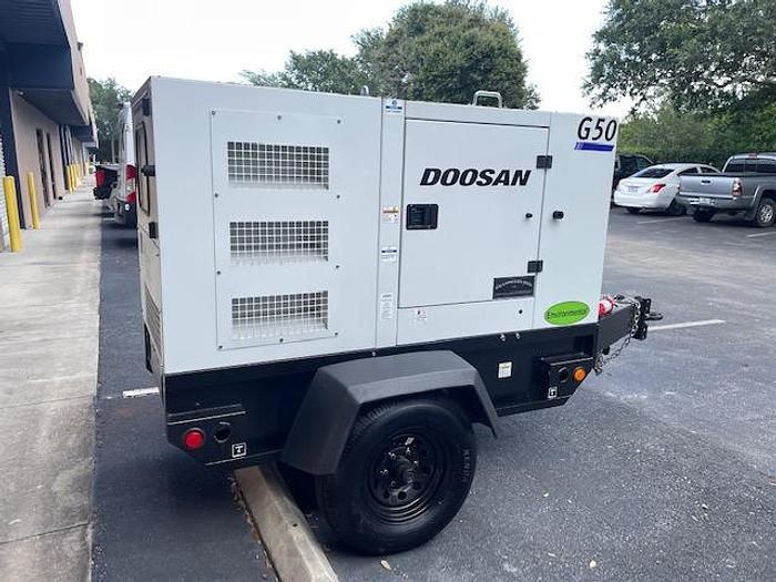 Used G50 Doosan Mobile Generator Tier 4