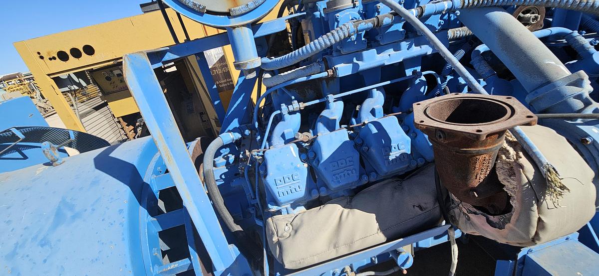 Used MTU 12V2000 Core Crank & Block