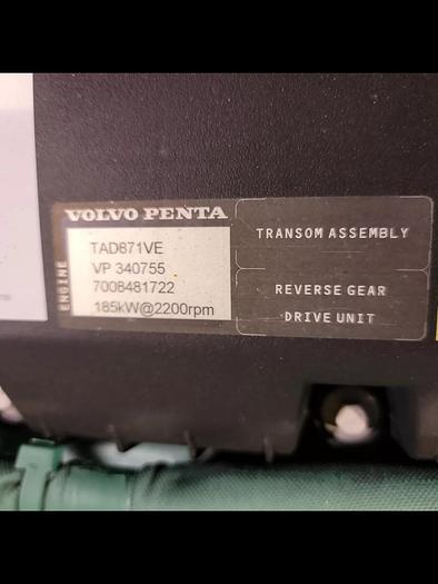 Volvo Engine TAD871VE 6 Cylinder Turbo Diesel