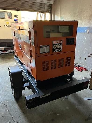 Used DCA25 SSIU MultiQuip Whisperwatt Diesel Generator 25KVA
