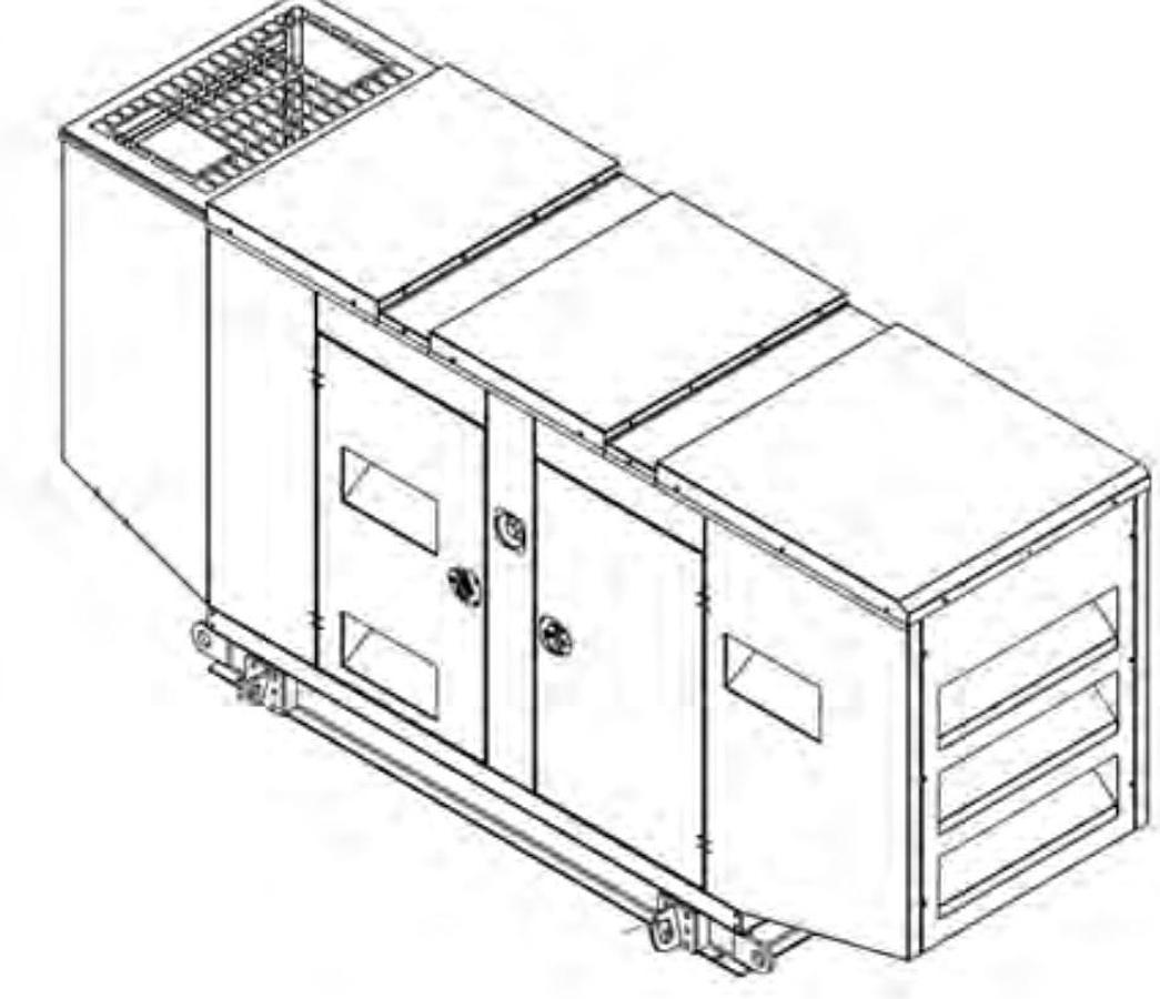 EPG60P Industrial Generator Sets 60kW Tier 3