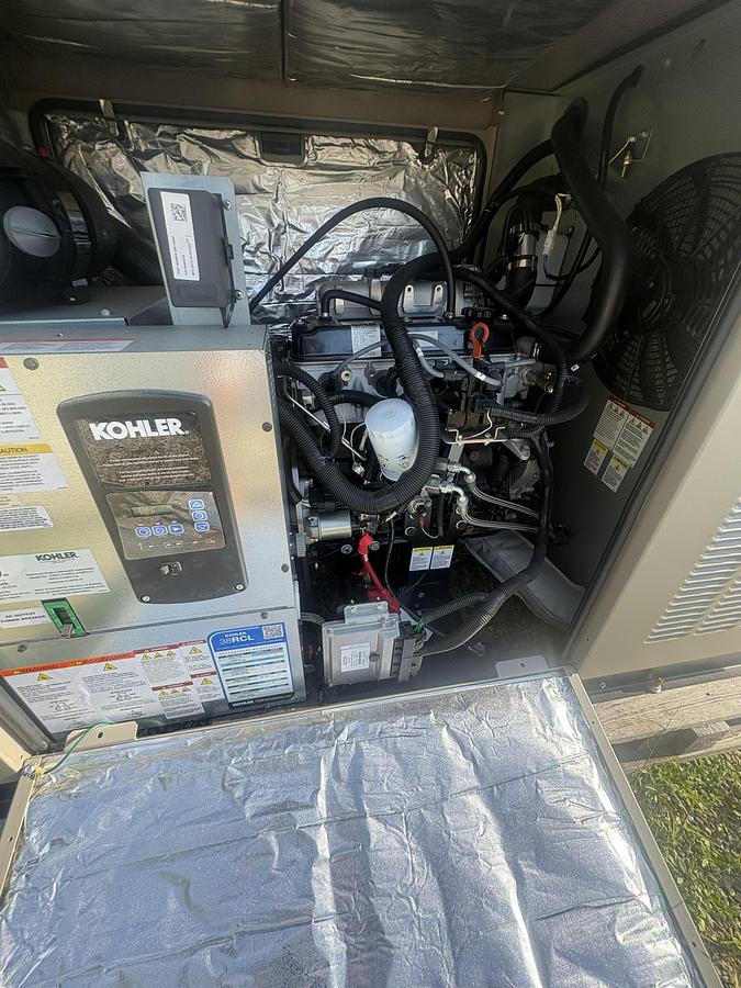 Used Kohler Generator Natural Gas 38kW with ATS
