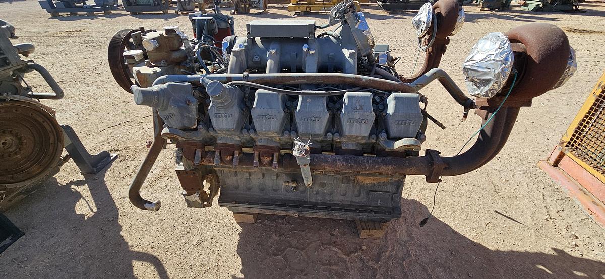 Used MTU 12V2000 Core Crank & Block