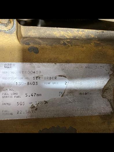 Used 3408C Caterpillar Engine