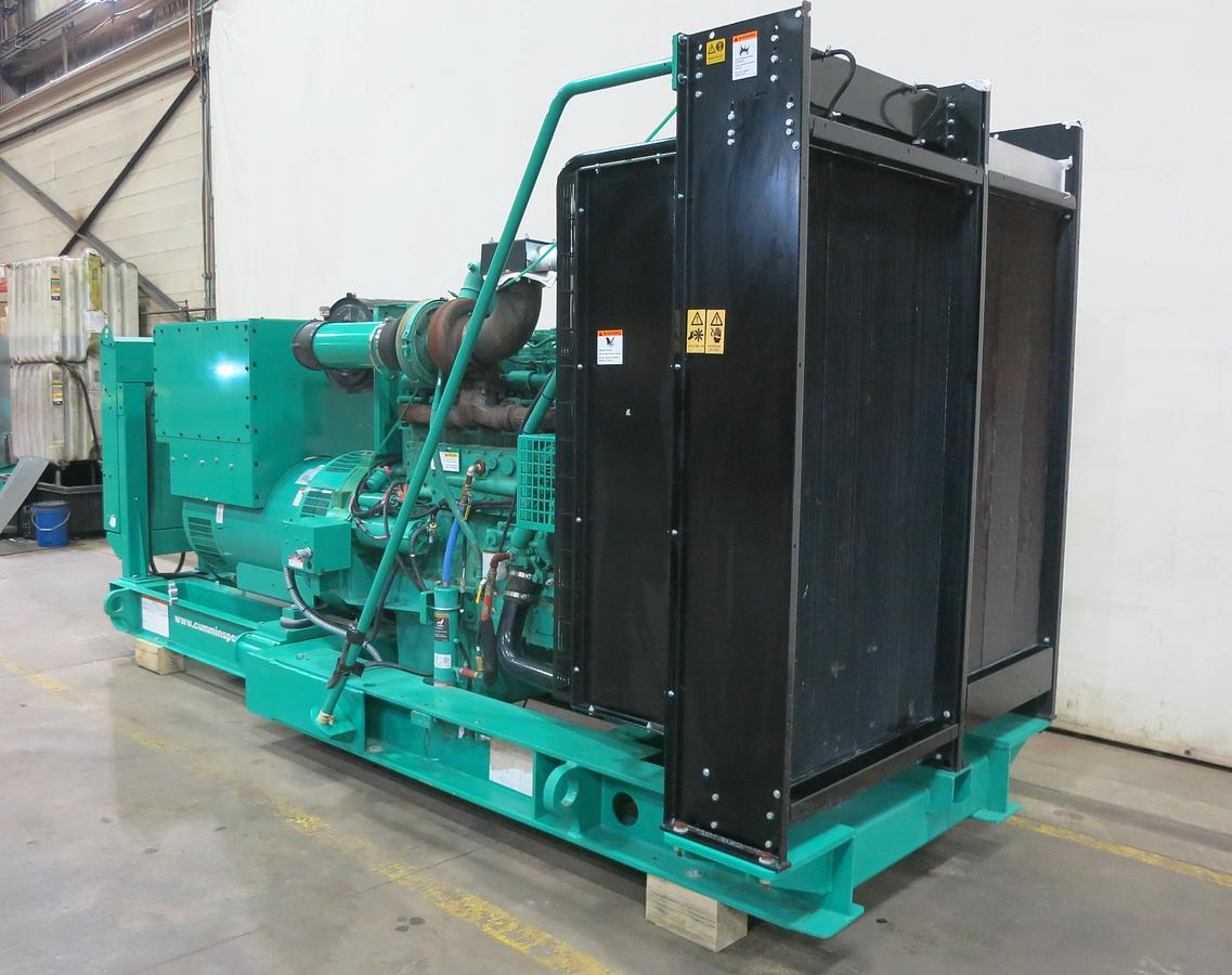 Used 2015 Cummins Generator 600kW