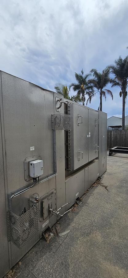 Used Cummins C2000N6CB 480V Gas Generator Set 65dBA at 23ft Enclosure