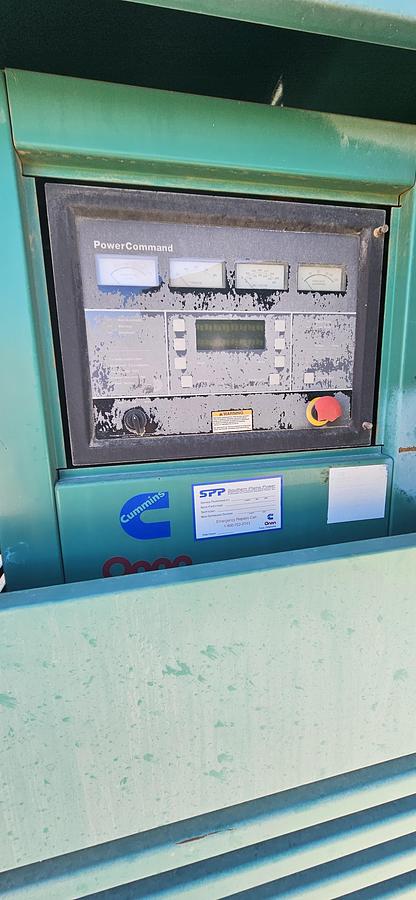 Used Cummins 300DFCB-2272 Generator 375KVA