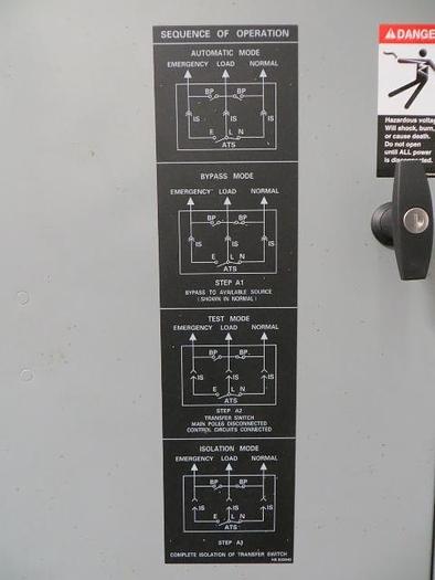 Used ASCO 1000 Amp Automatic Transfer Switch