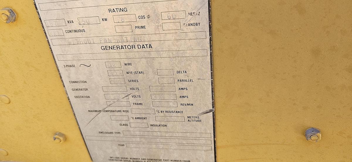 Used Caterpillar G3406 Engine Core
