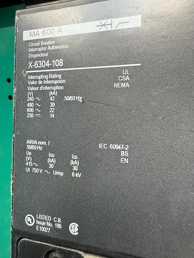 Used Cummins 350kW Generator 