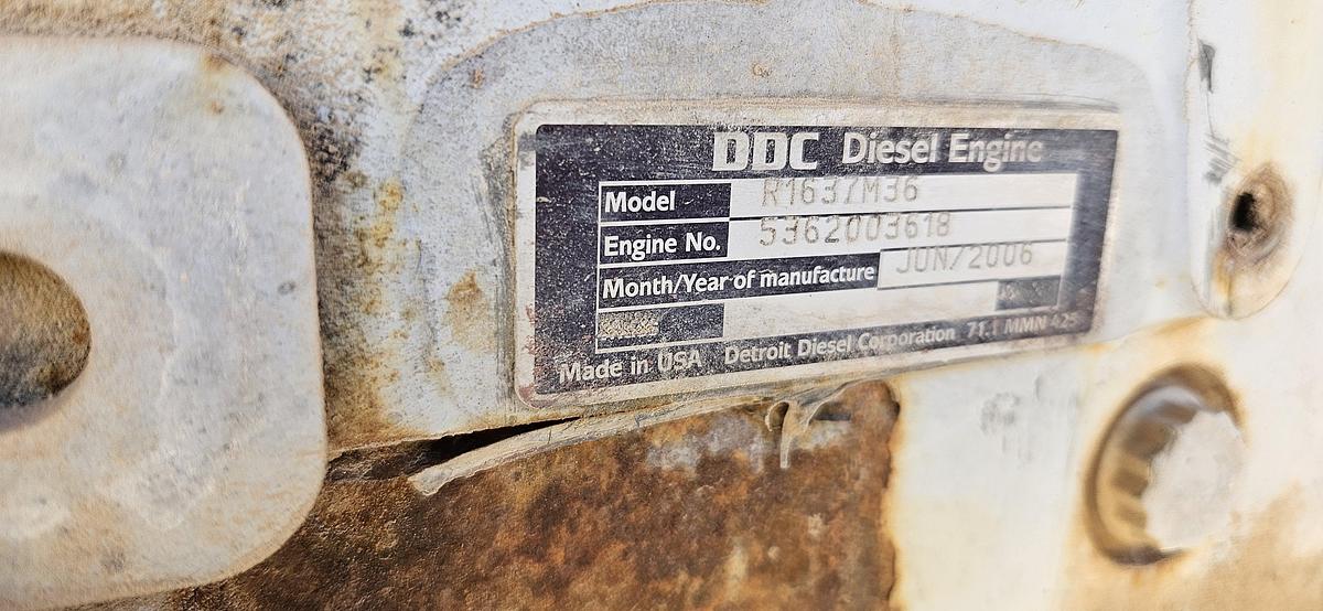 Used MTU 12V2000 Core Crank & Block