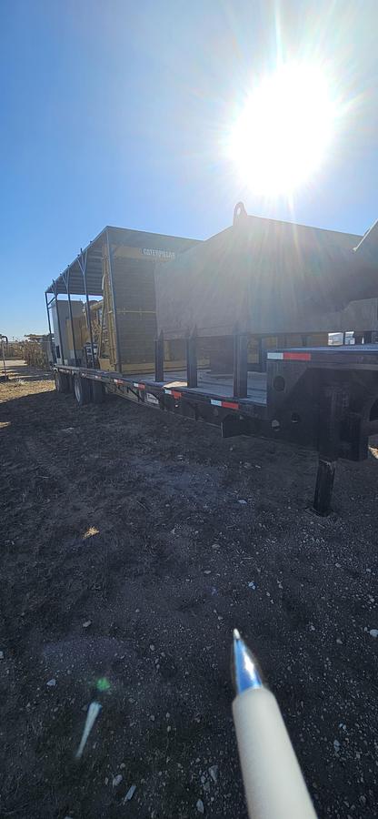 Used Caterpillar 1750kW 3516 Trailer Mounted Generator