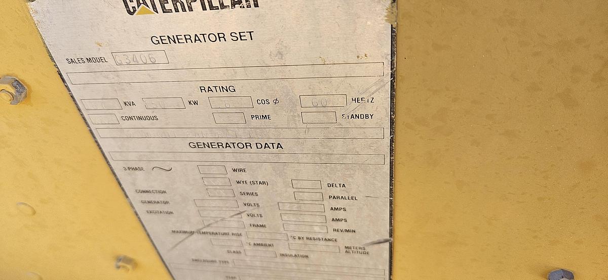 Used Caterpillar G3406 Engine Core