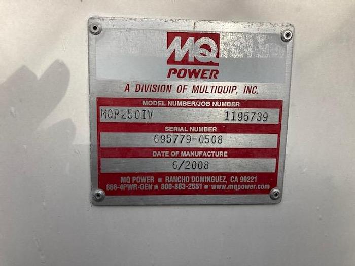 Used Multiquip 250kW Generator