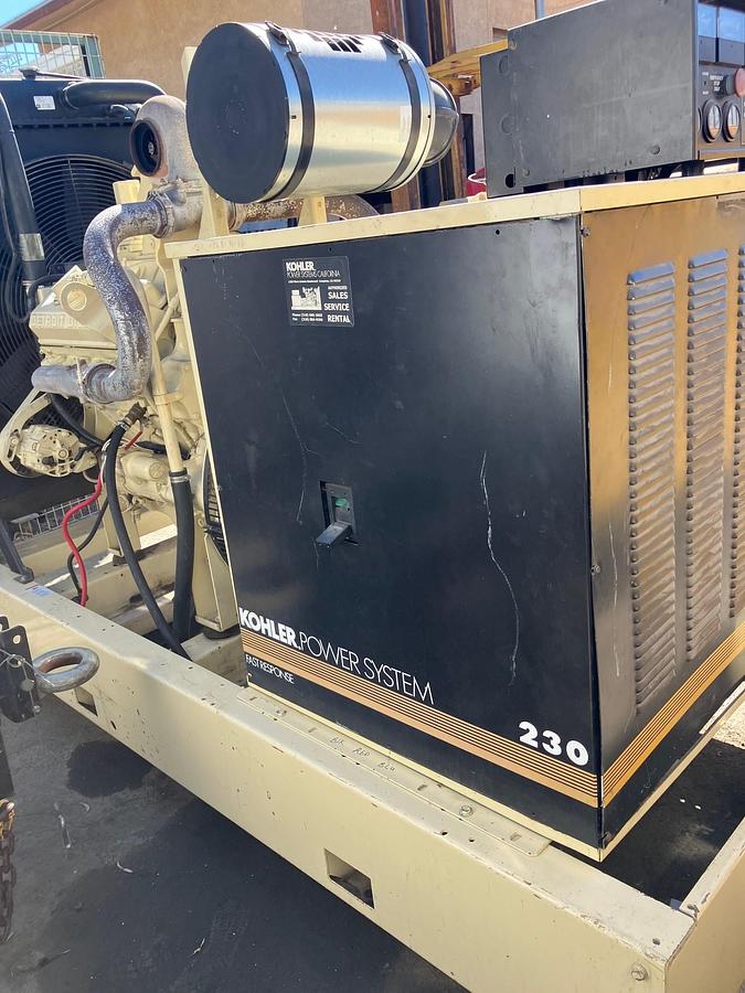 Used Kohler 230kW Generator