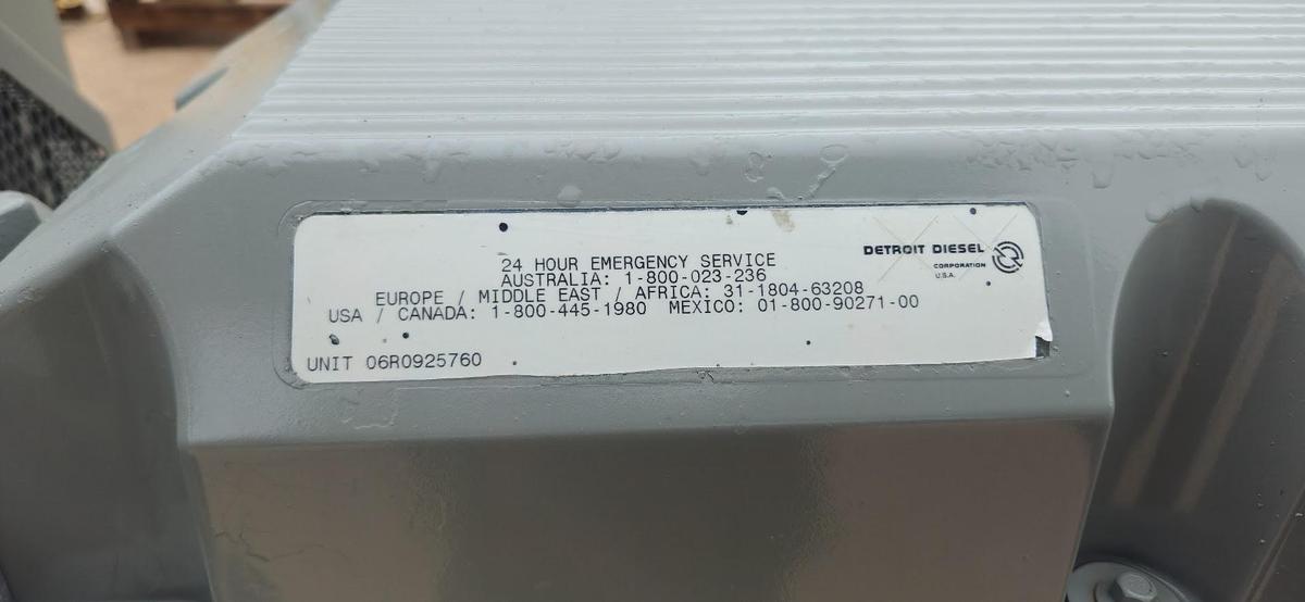 Used Detroit Diesel 420KW Series 60 Spectrum Generator Set