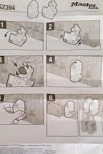 2019 Master Lock S2394