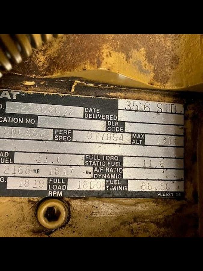 Used 1990 Caterpillar 3516A