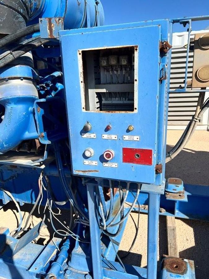 Used DETROIT MTU 16V2000 Diesel Engine Core for parts or rebuild