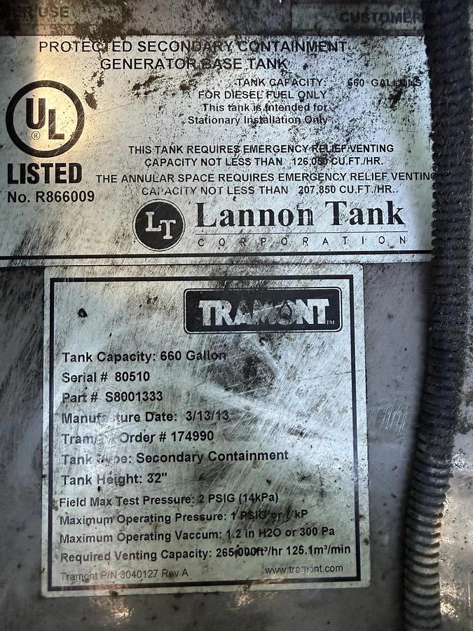 Used Cummins 500kW Generator Tier 2 with DPF