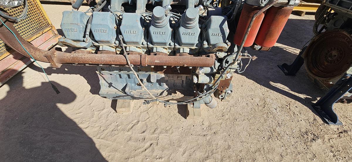 Used MTU 12V2000 Core Crank & Block