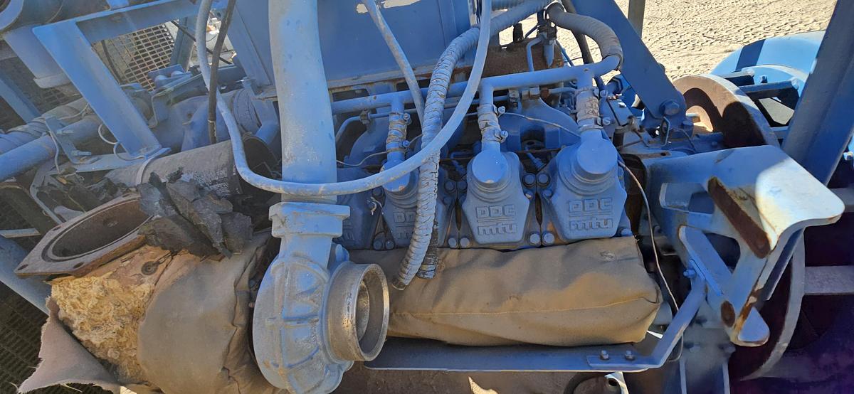 Used MTU 12V2000 Core Crank & Block