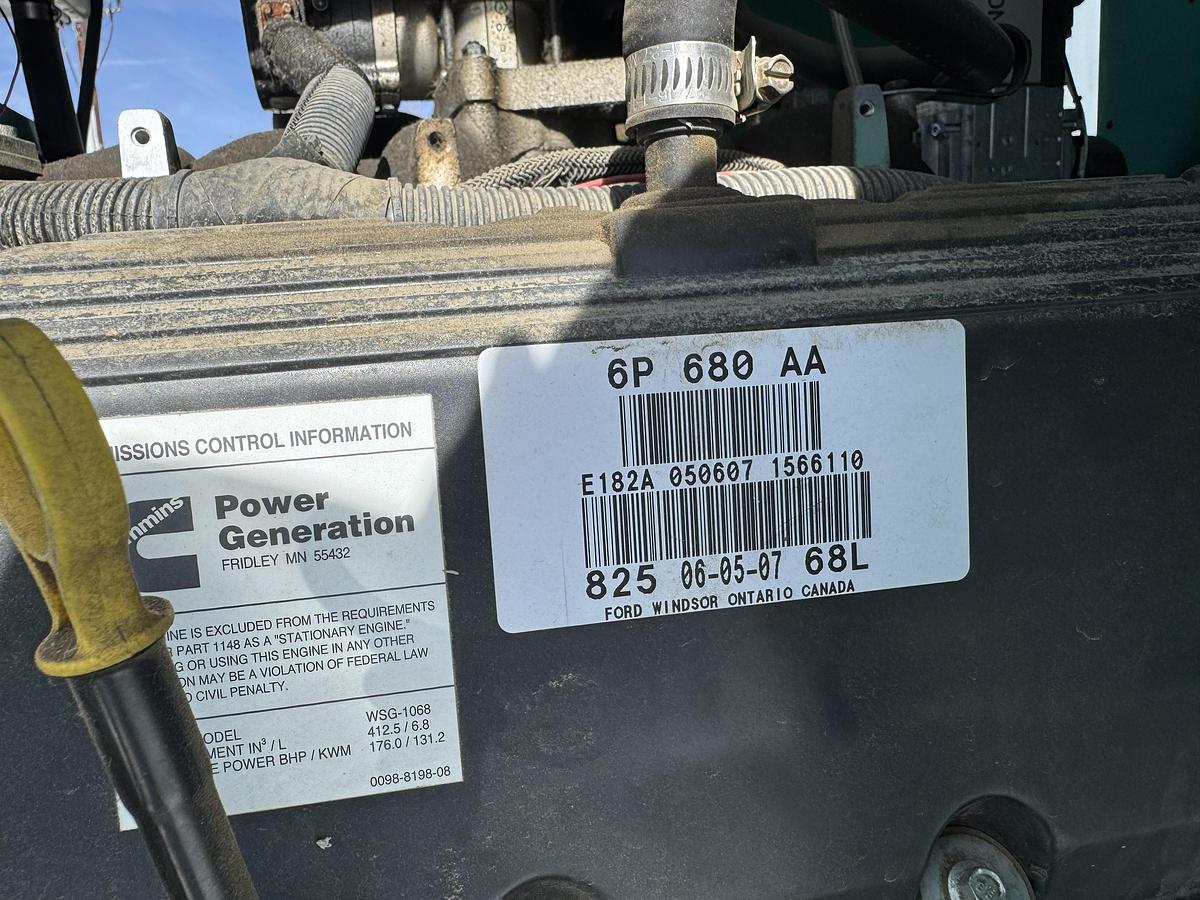 Used Cummins 65kW Generator Low Hours