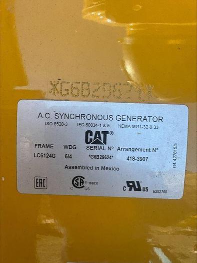 New 2024 Caterpillar C18 Generator Set Tier 4 Final
