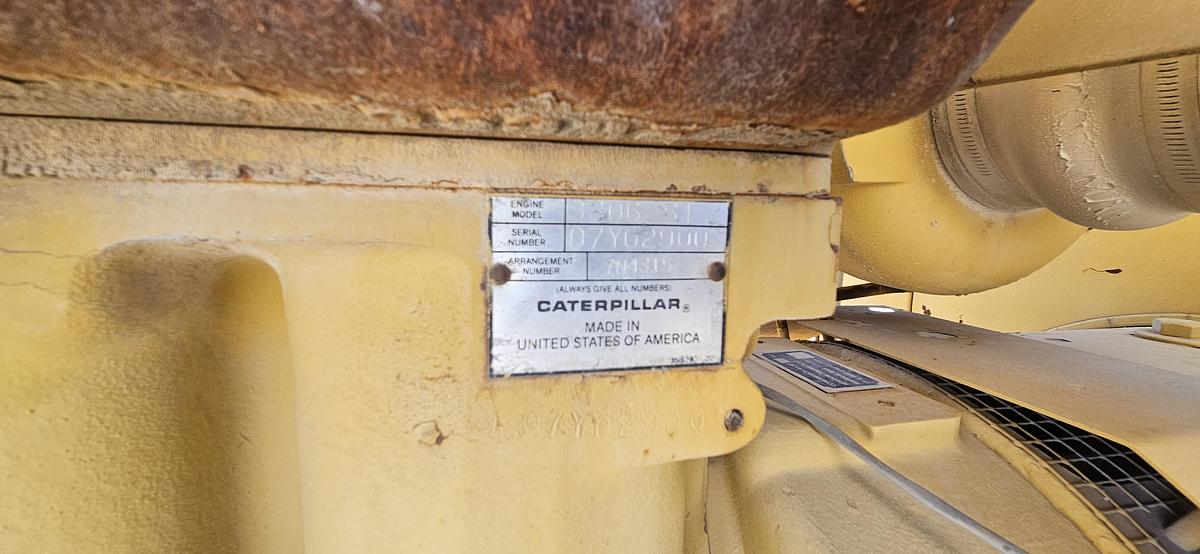Used G3306 Caterpillar Generator on a trailer Engine 3306