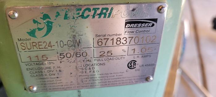 Refurbished RCS Dresser SURE 24-10-CW Electric Valve Actuator