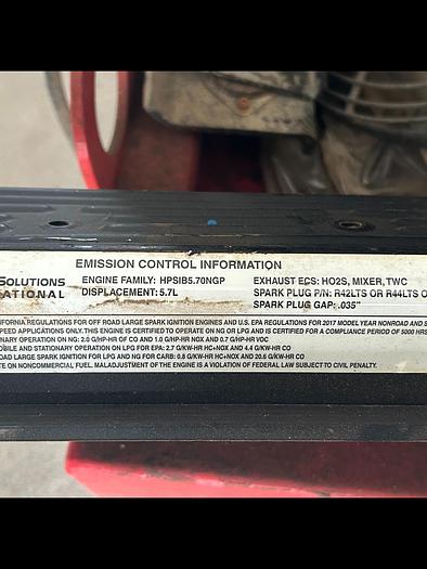 Natural Gas/Propane Engines PSI 5.7 L 150 HP