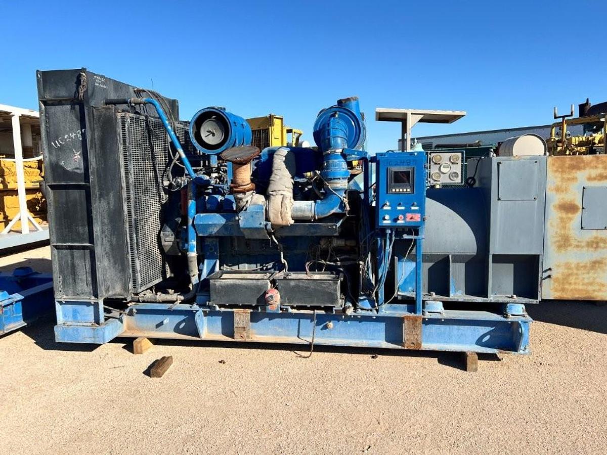Used 50kW Detroit MTU 16V2000 Engine Baylor 1050kW AC Generator