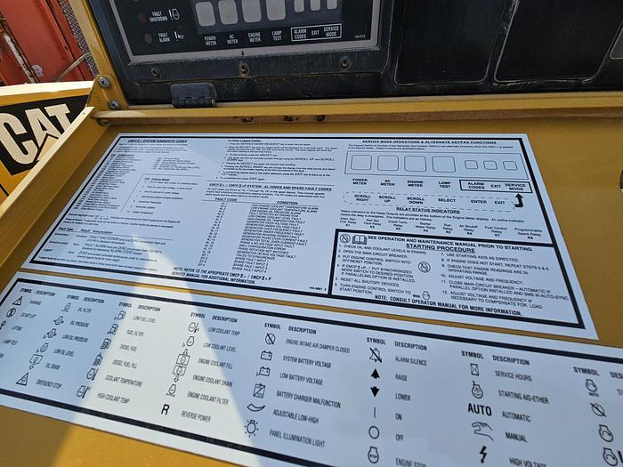Caterpillar G3406 Skid with Generator and Cooler ( No Engine ) 170 kW