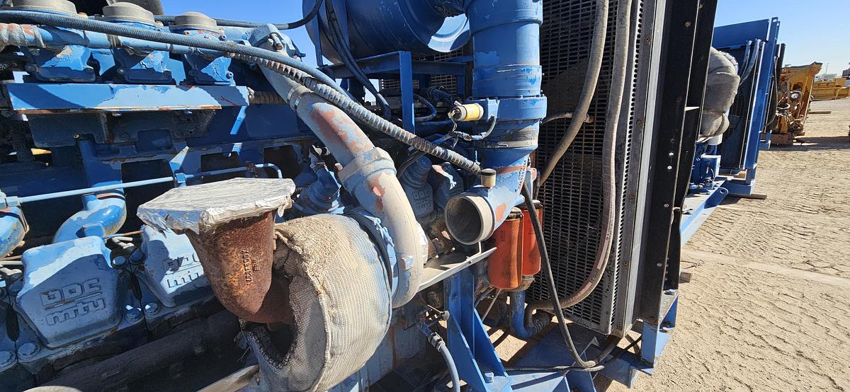 Used MTU 12V2000 Core Crank & Block