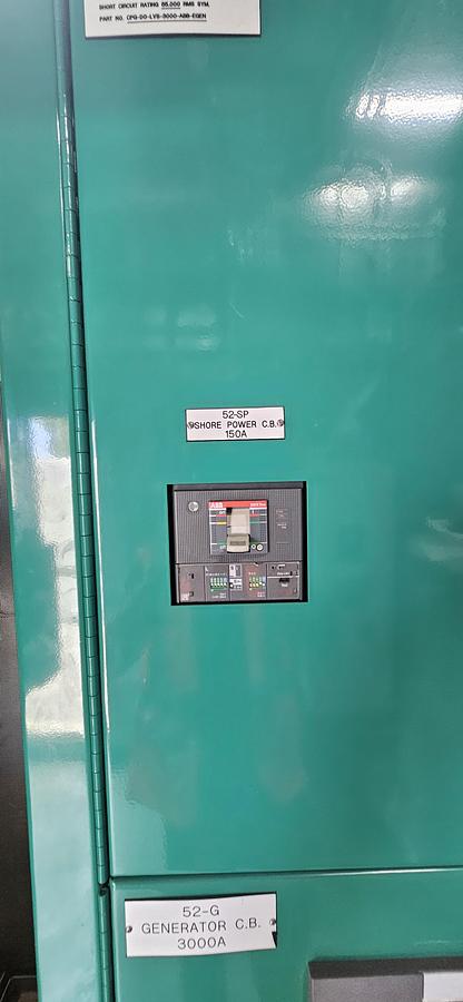 Used Cummins C2000N6CB 480V Gas Generator Set 65dBA at 23ft Enclosure