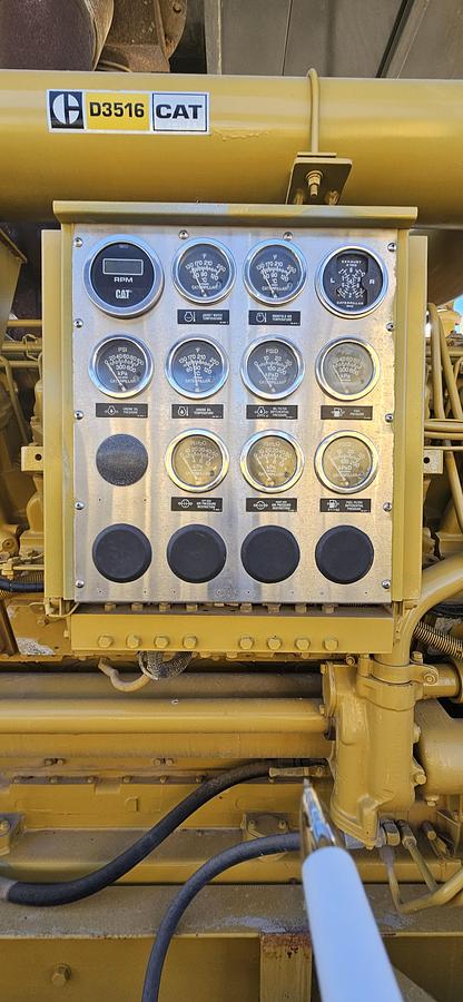 Used Caterpillar 1750kW 3516 Trailer Mounted Generator