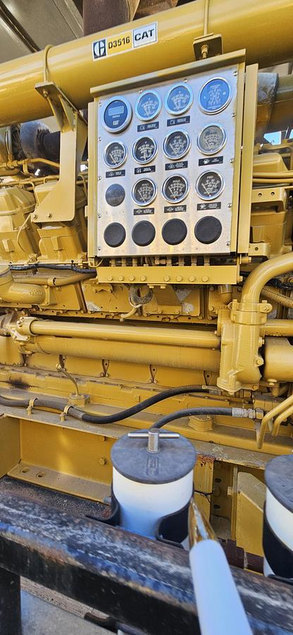 Used Caterpillar 1750kW 3516 Trailer Mounted Generator