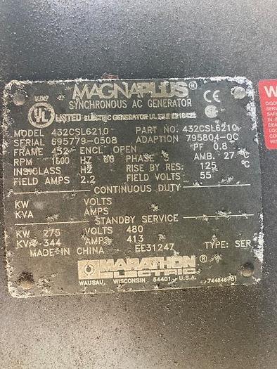 Used Multiquip 250kW Generator